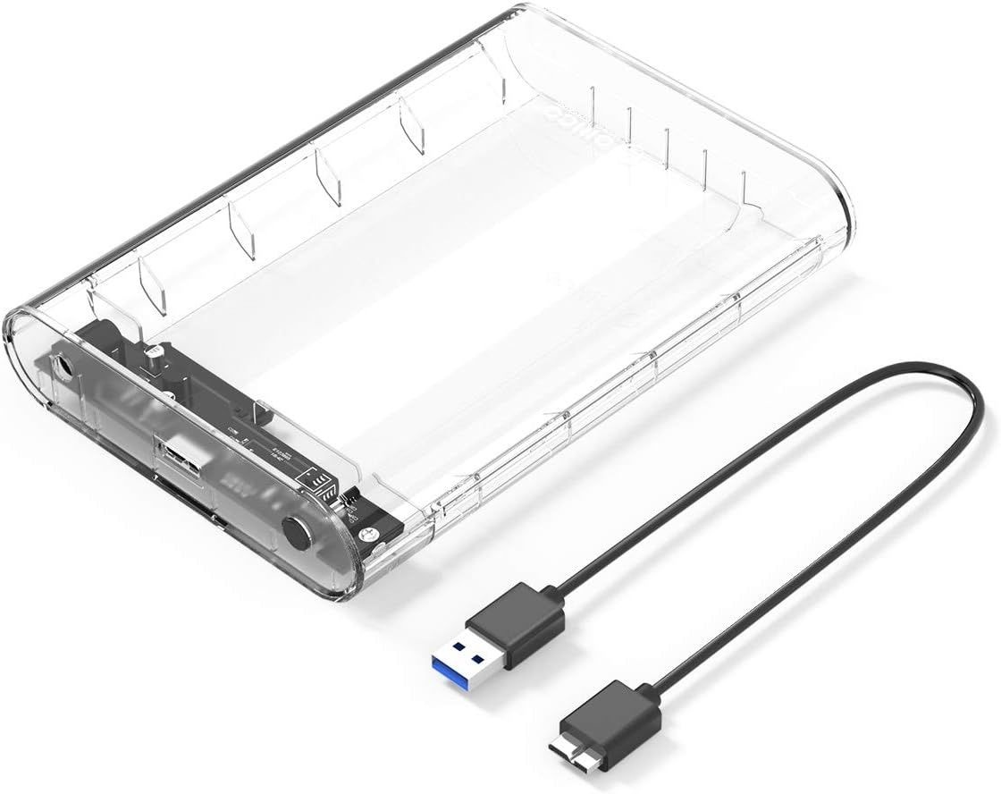 온기록 협력사 [해외] 오리코 2139U3 USB3.0 2.5인치 외장하드케이스 SSD HDD SATA3 투명