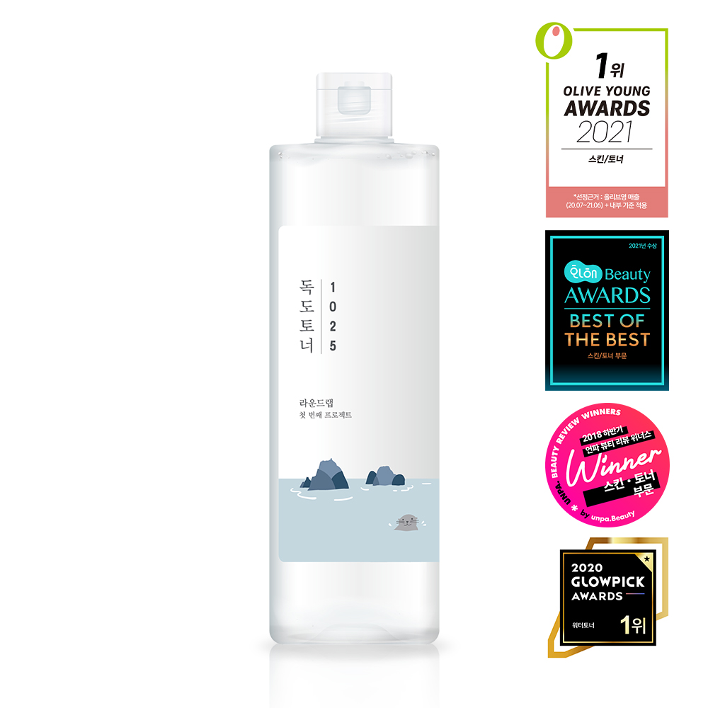 10 라운드랩 1025 독도 토너 대용량 500ml