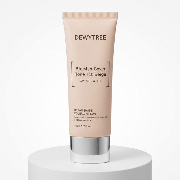 듀이트리 꿈돌이 콜라보파데프리 듀이트리 어반쉐이드 커버 앤 핏 선 40ml 1+1 기획 +꿈돌이 퍼프 1464508