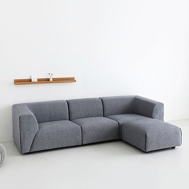 네르센 패브릭 모듈소파 4인 SHS032 그레이 5581.9966