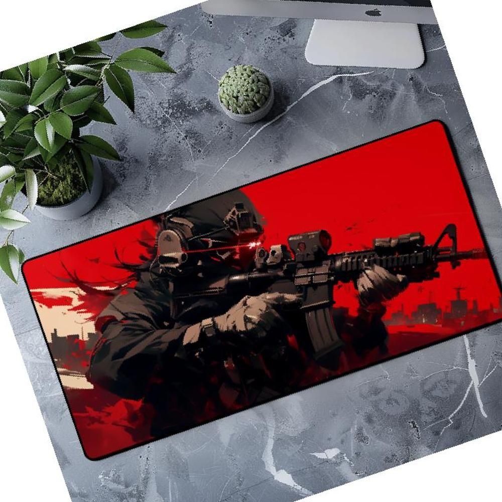 메이커스신 모모작가 모모작가 FPS 서바이벌 마우스장패드 게이밍 오버워치 pc용품