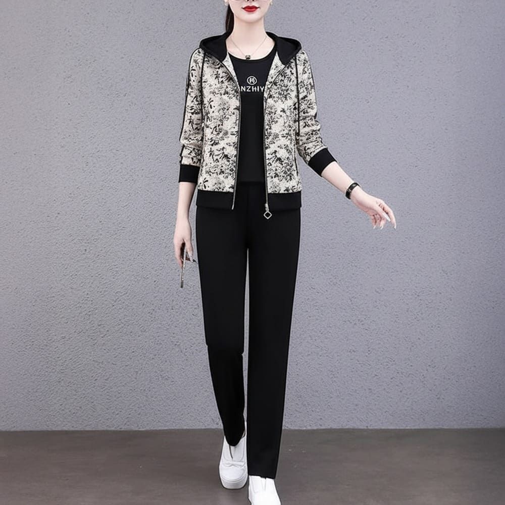 (현대홈쇼핑) [알트베니] 퍼스널자수레저룩(3PCS)