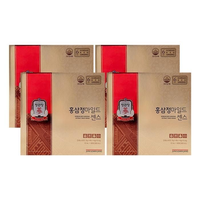 정관장 홍삼정마일드 센스 10ml x 30개입 x4박스