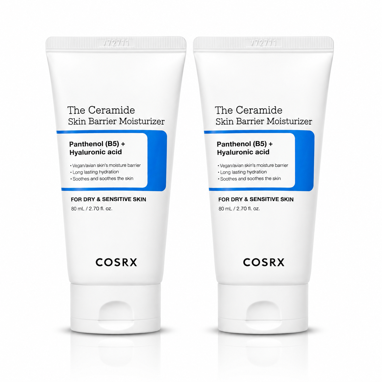 코스알엑스 더 세라마이드 스킨 베리어 모이스처라이저 80ml 2개