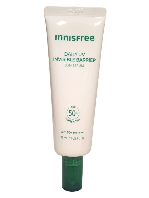 이니스프리 데일리 유브이 수분 장벽 선세럼 SPF50+ PA++++ 50ml 저자극 촉촉한 백탁없는 자외선차단