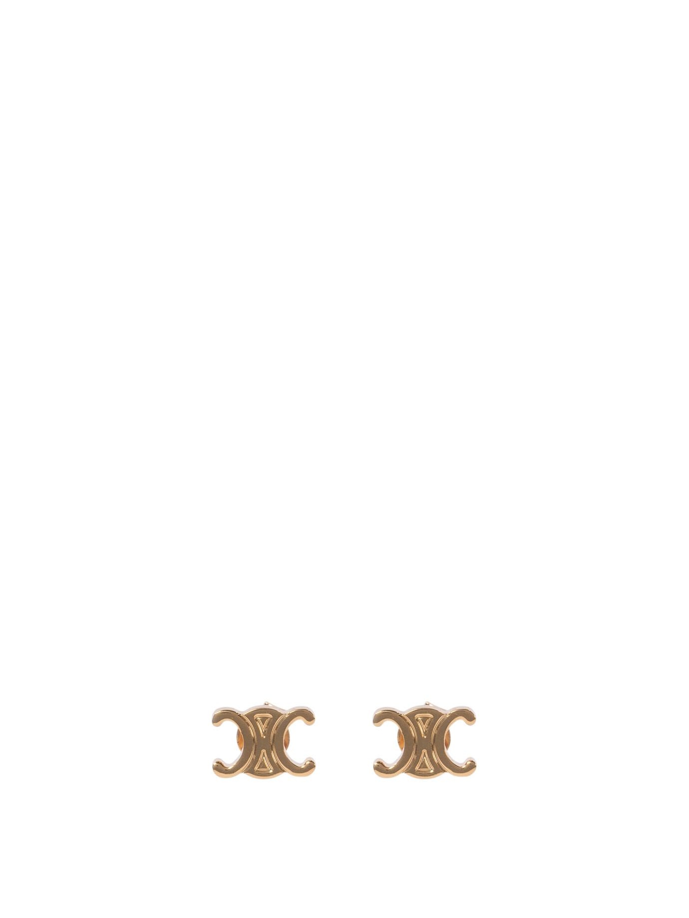 셀린느 26FW Celine Celine Stud Earrings 461CY6BRA35OR