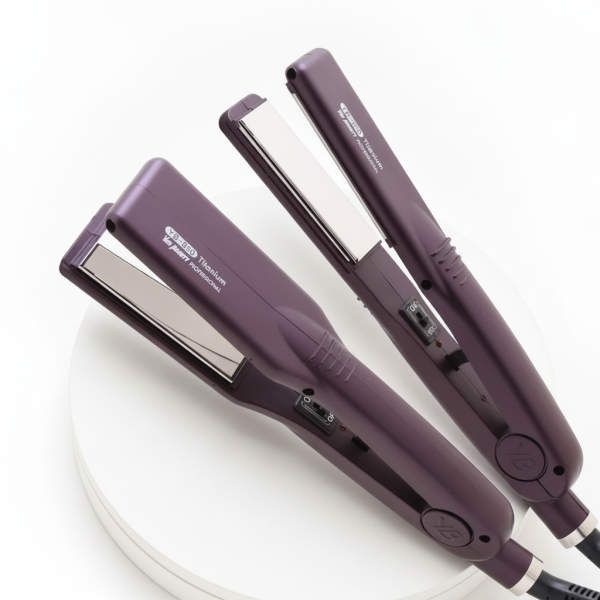 YESBEAUTY 헤어 티타늄 미용실 고데기 YB-850 (M,L) (스트레이트 판고데기)