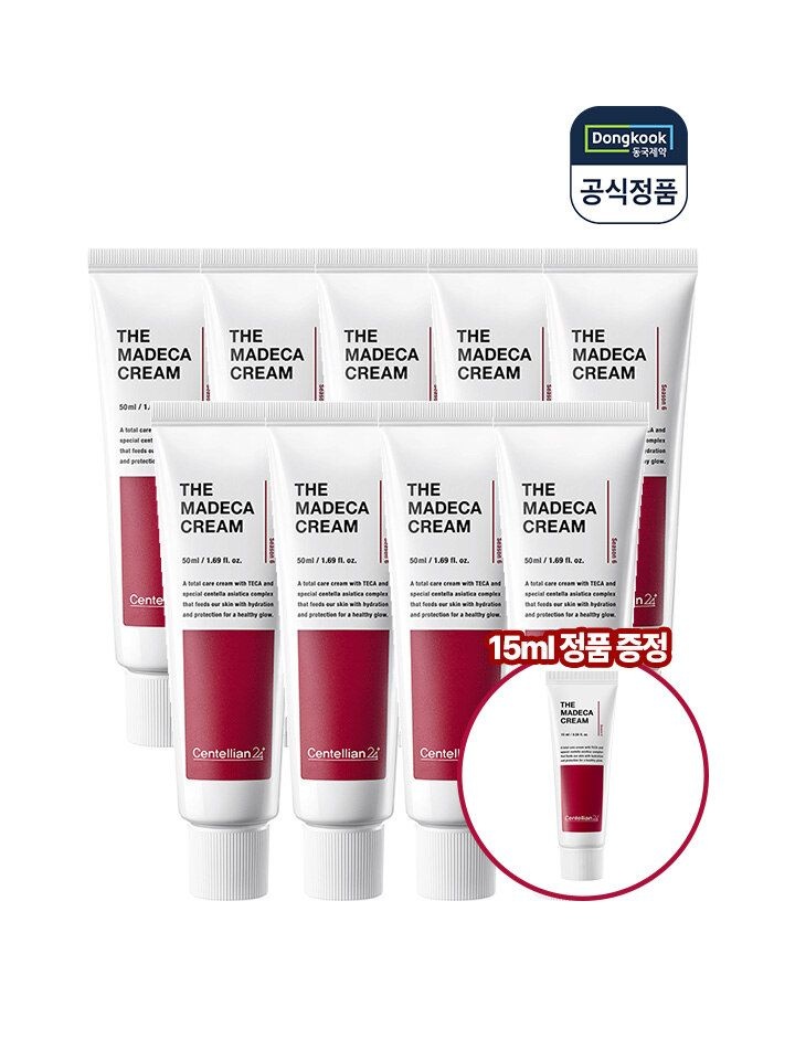 센텔리안24 [패션플러스][센텔리안24]센텔리안24 동국제약 더 마데카크림 50ml 9개 + 15ml 1개 증정