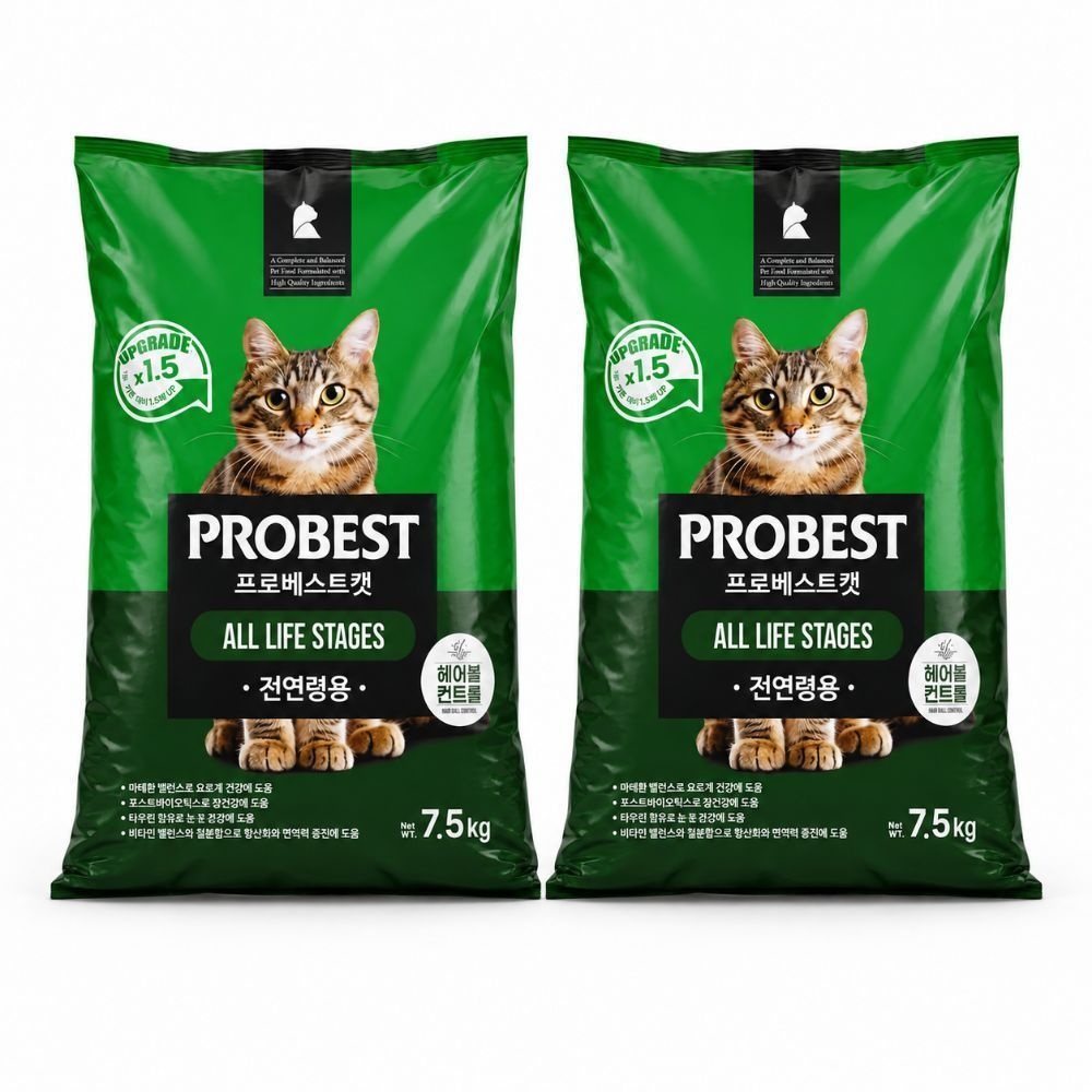 프로베스트 캣 그린 15kg(7.5kg x 2개)