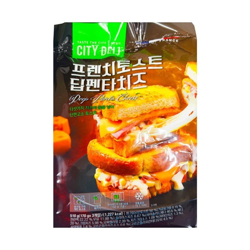 (주)삼립식품 삼립 프렌치토스트 딥펜타치즈 510g 냉동