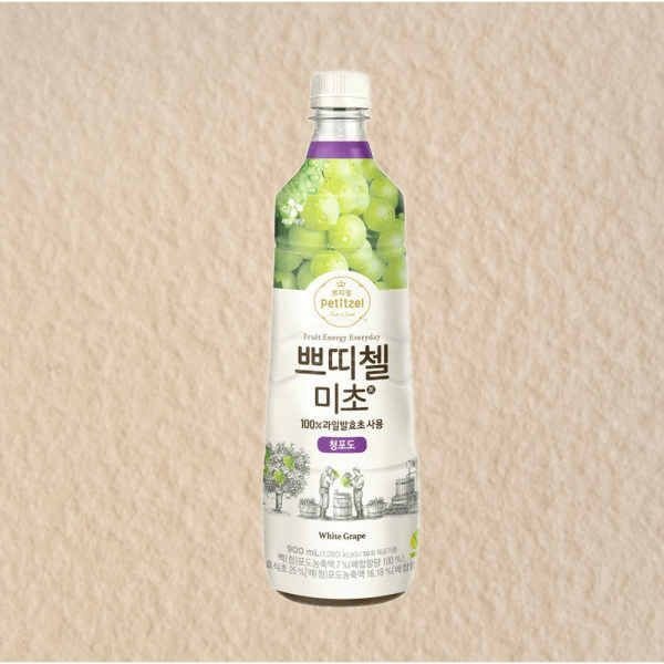 쁘띠첼 미초 청포도 900ml 1개 615396
