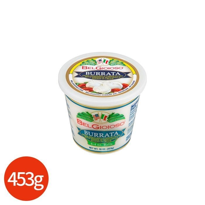 벨지오이오소 부라타 치즈 453g