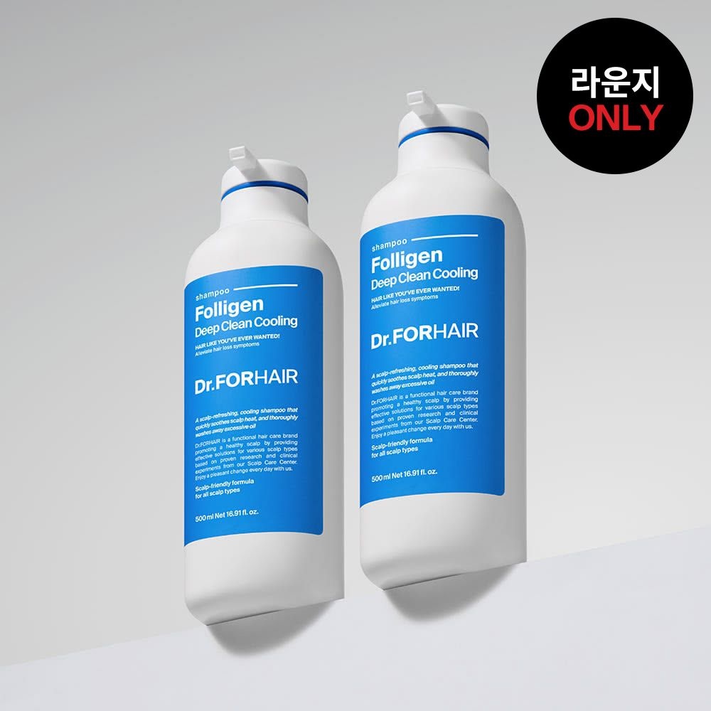 닥터포헤어 폴리젠 딥 쿨링 샴푸 500mlx2