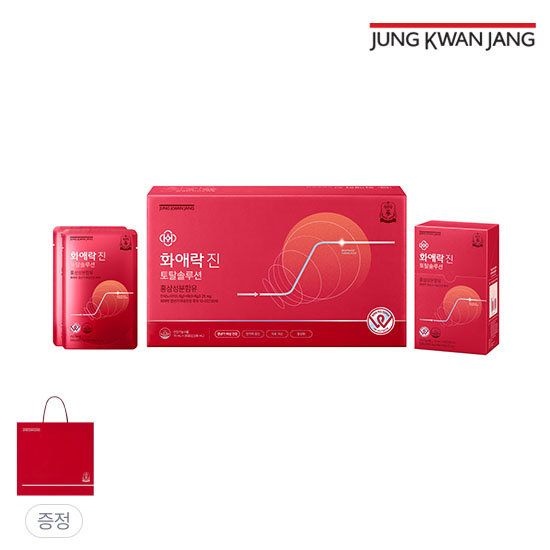 정관장 {백화점 상품} 정관장 화애락 진 토탈솔루션 1박스 +쇼핑백 521579