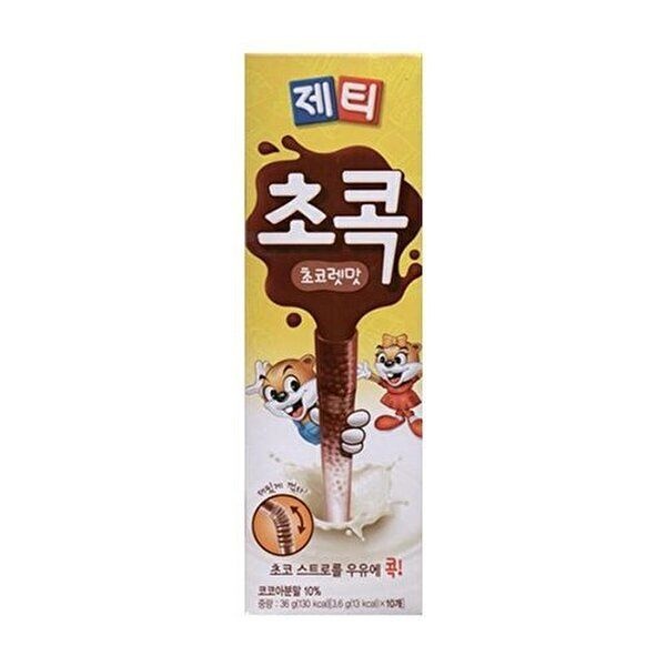 [셀러허브 식품]제티 초콕 초코렛맛 120T(10Tx12개) 빨대 초코맛 (50063848)