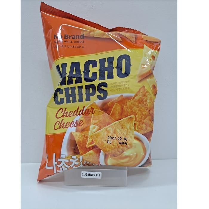 노브랜드 나쵸칩 체다치즈맛 155g 7개 영화극장 공공학교 단체