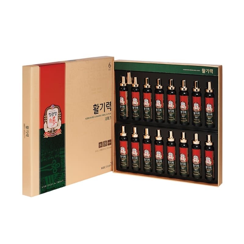 정관장 (현대Hmall) 정관장 활기력 20ml x16병 [5세트] 쇼핑백포함