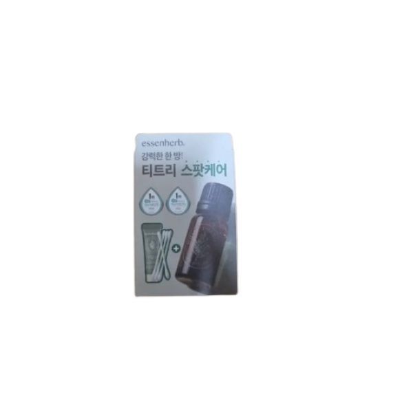 에센허브 티트리 100 오일 10ml 기획 +크림10ml+면봉 50P 증정