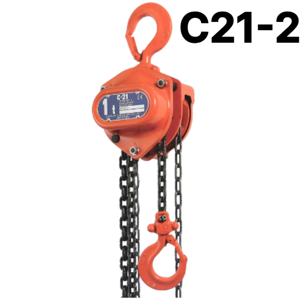 쌍용리프트 엘레펀트 일본 체인블럭 C21-2 2톤 체인블록 호이스트 일제