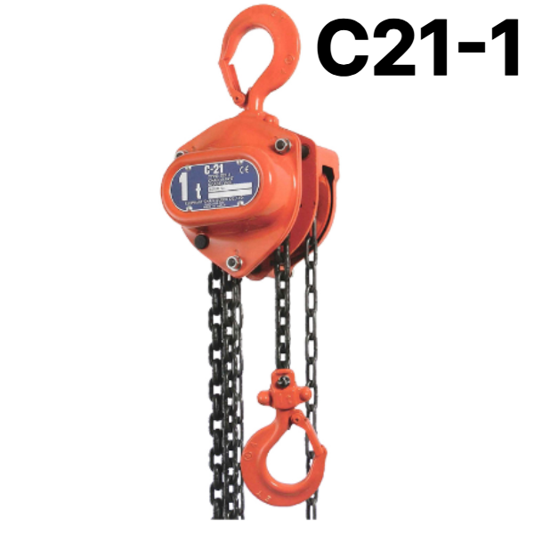 쌍용리프트 엘레펀트 일본 체인블럭 C21-1 1톤 체인블록 호이스트 일제