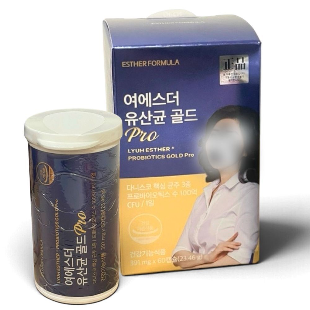 여에스더 유산균 골드 프로 391mg 60캡슐