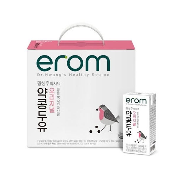 이롬 황성주 약콩 오리지널 두유 80팩 (190ml)