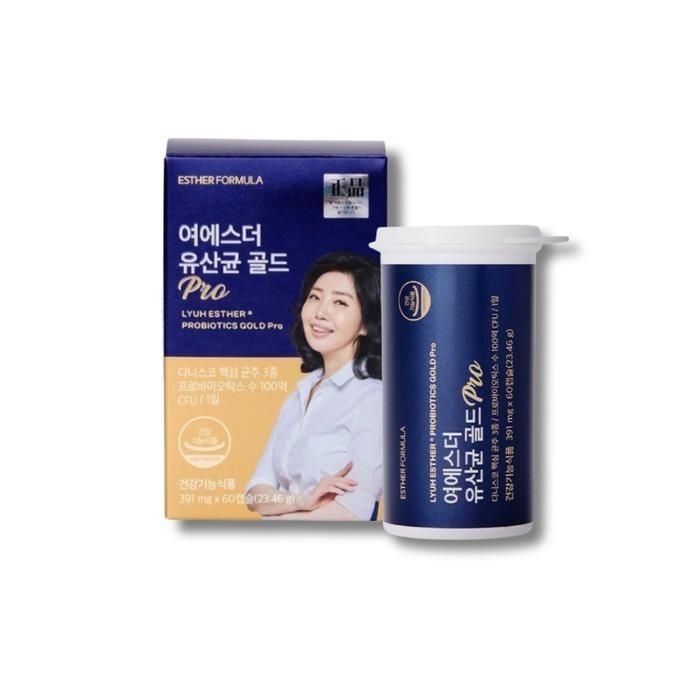 에스더포뮬러 여에스더 유산균 골드 프로 391mg x 60캡슐