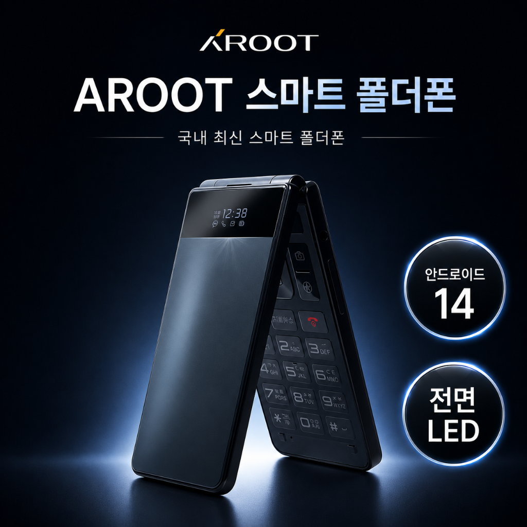 에이루트 A1 Pro 폴더폰 에이원 프로 폴더폰 (AM-F2000N) 32GB 효도폰 노인폰 키즈폰
