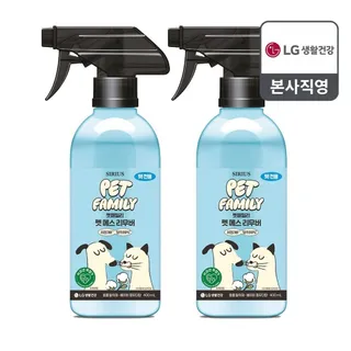 아우라 펫패밀리 펫 메스 리무버 400ml x 2개