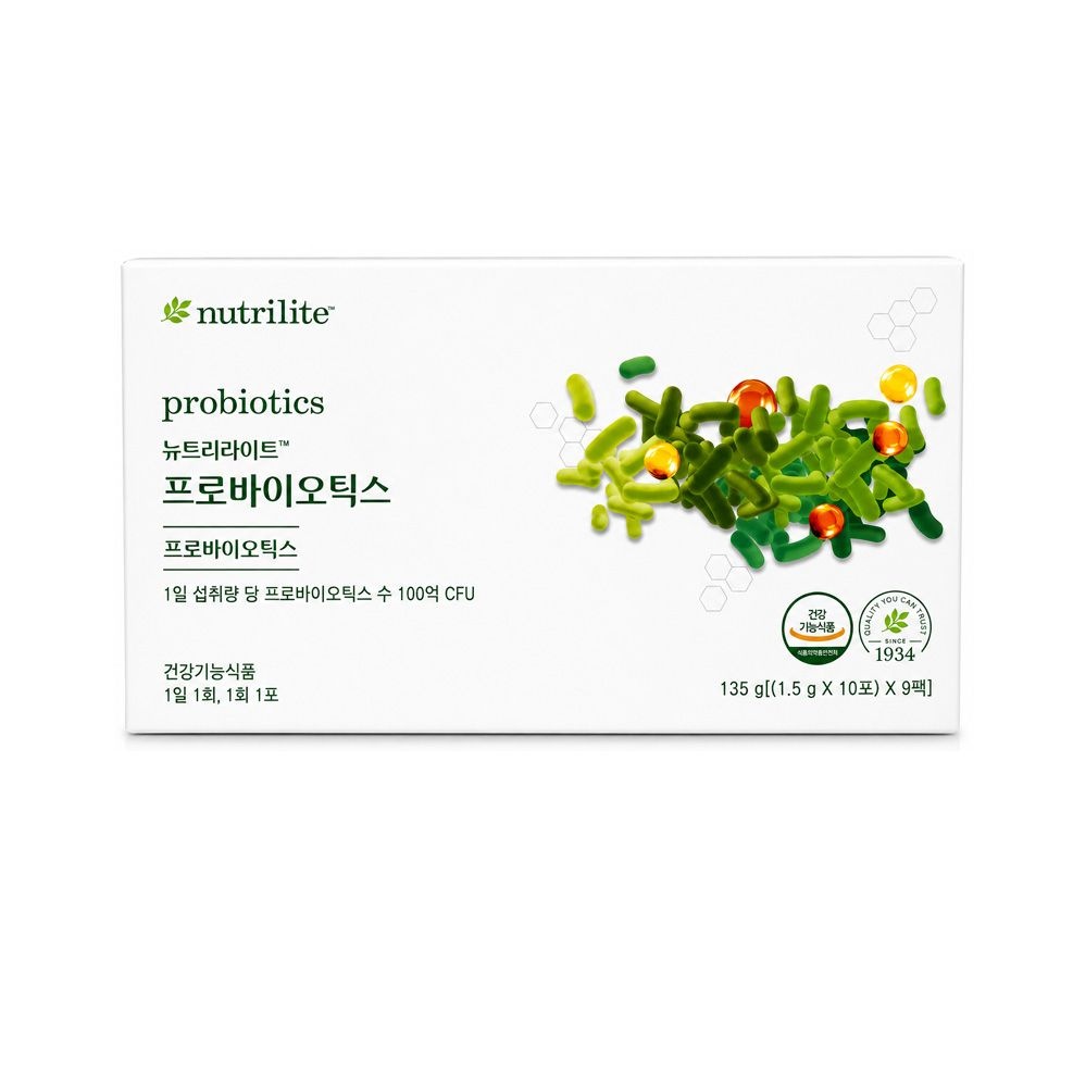 암웨이 뉴트리라이트 프로바이오틱스 90포(90일분)/유산균 위드인365 장건강