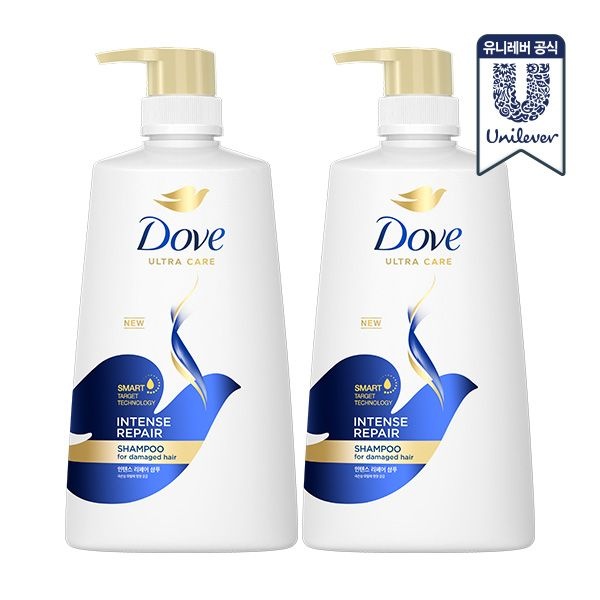 [보리보리]도브 샴푸 680ml 인텐스리페어 1+1