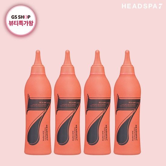 헤드스파7 안티에이징 캡슐트리트먼트 특대용량 310ml 4개 1세트