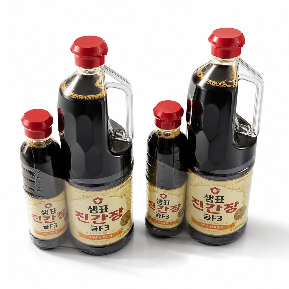 [오늘출발] 샘표 진간장 금F3 1.7L 2개+500ml 2개