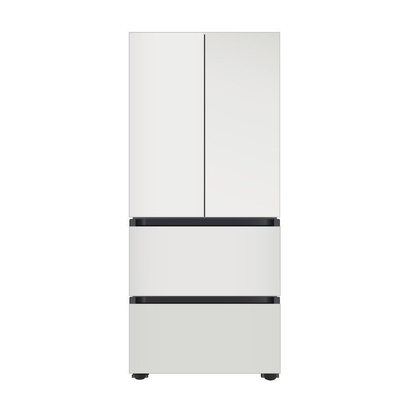 삼성전자 비스포크 RK70F49F2A AI 김치플러스 김치냉장고 4도어 490L 코타화이트-후