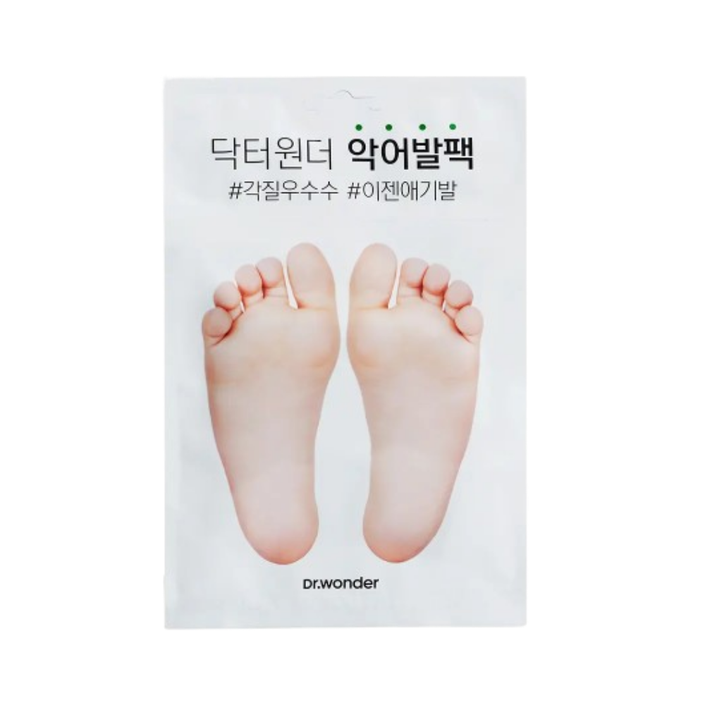 닥터원더 발 각질제거 악어발팩 1개입