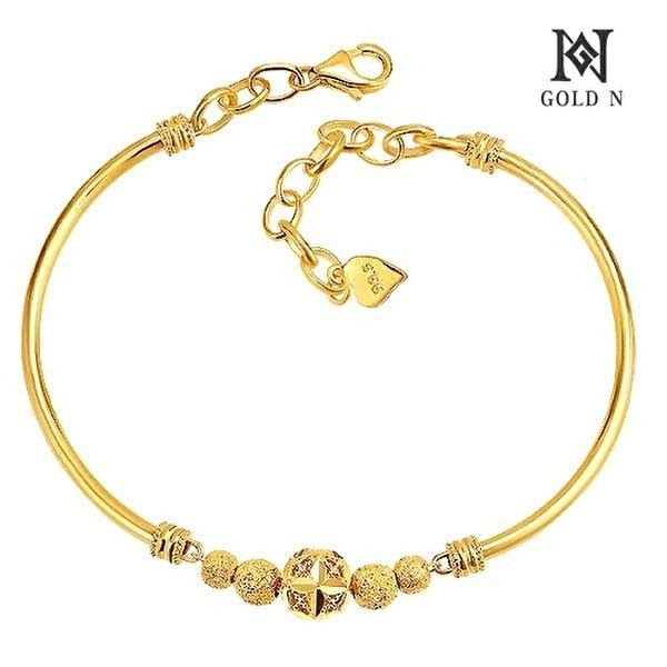 [골드앤]골드앤 순금 24K 소이 플라워볼 스틱 팔찌_11.25g