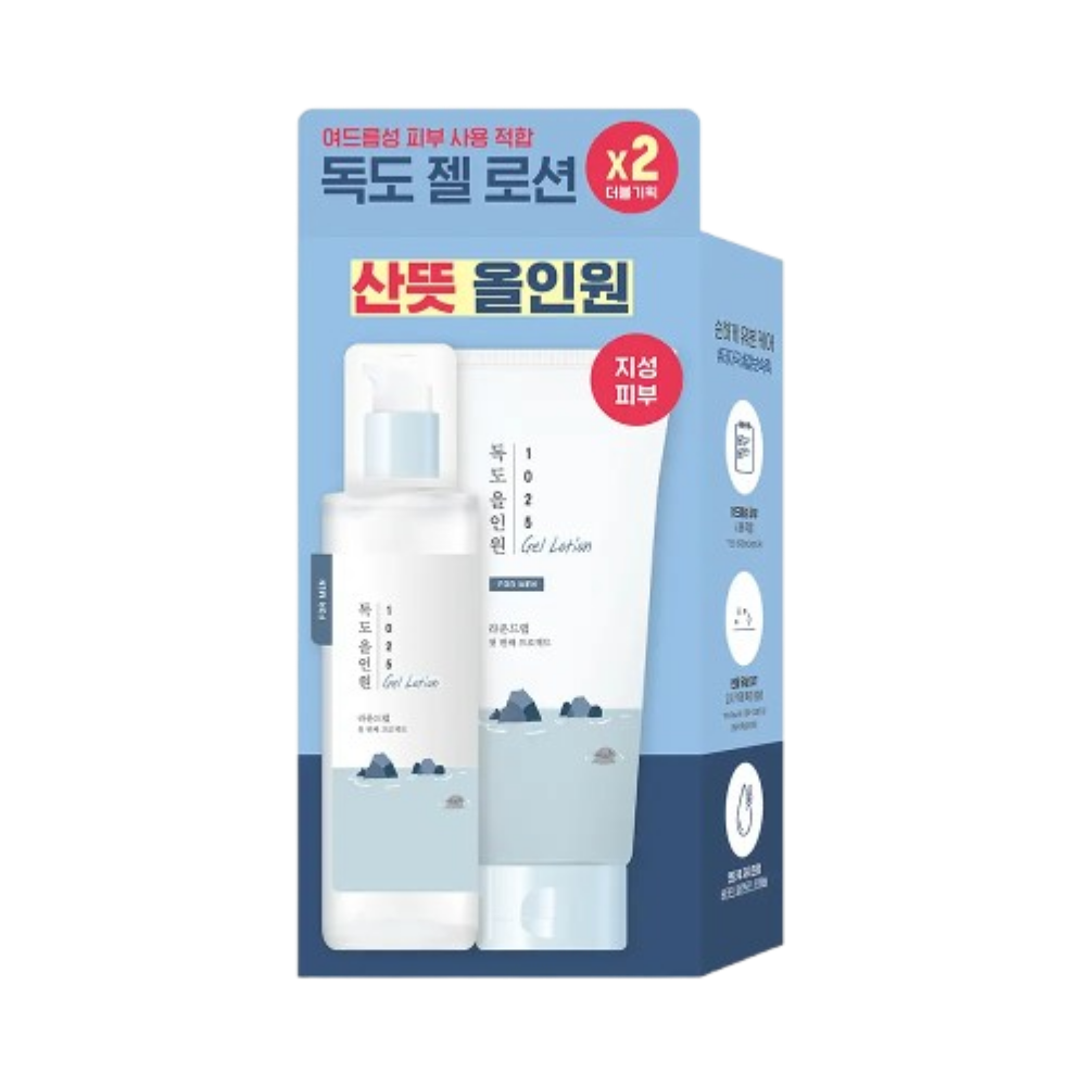 라운드랩 포 맨 1025 독도 올인원 젤 로션 200ml 더블기획