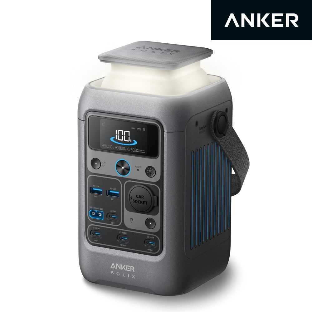 앤커 솔릭스 C300 DC 90000mAh 300W 인산철 캠핑 파워뱅크 차박 대용량 휴대용 보조배터리 A1726