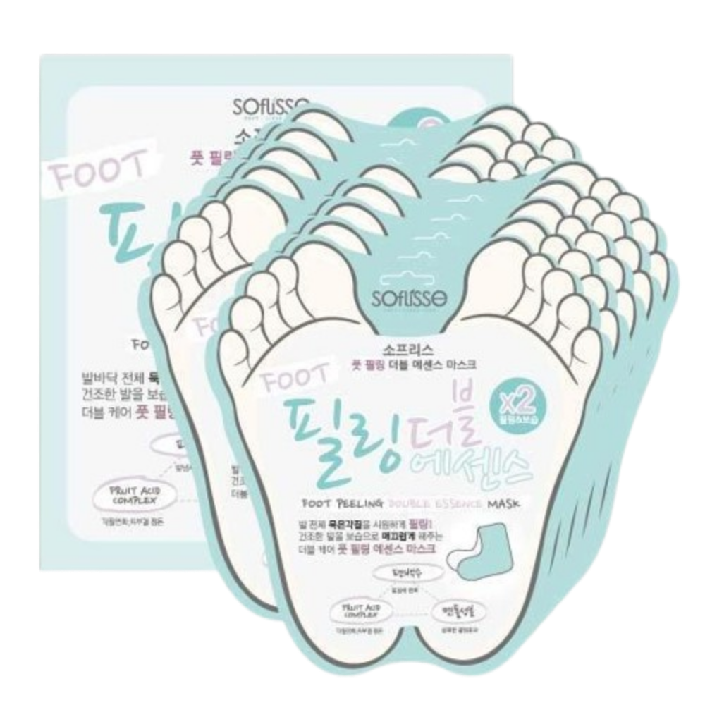 소프리스 풋필링 더블 에센스 마스크 10P