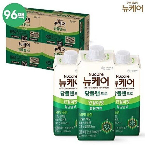 [하프클럽]뉴케어 당플랜프로 인절미맛 4BOX