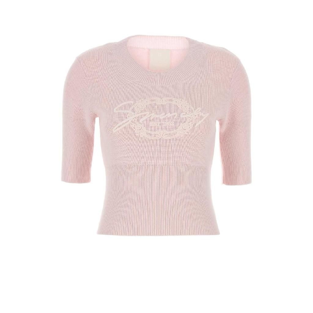 지방시 [X45]지방시 BW90TS4ZPM 661 Pastel pink cotton blend sweater 여성 스웨터 니트 가디건