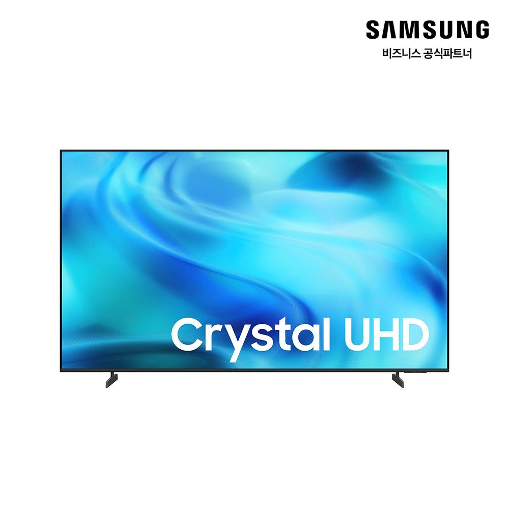 삼성전자 삼성전자 [카드추가할인][삼성무료설치] Crystal 4K UHD AI 스마트 TV KU85UH8000FXKR  214cm 85인치 1등급 스탠드형