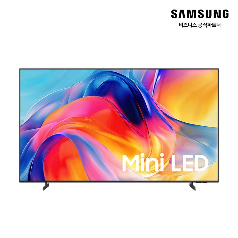 삼성전자 삼성전자 [카드추가할인][삼성무료설치] 삼성 2026 Mini LED 4K QLED AI 스마트 TV KU75MH75AFXKR 189cm 75인치 스마트티비 1등급 스탠드