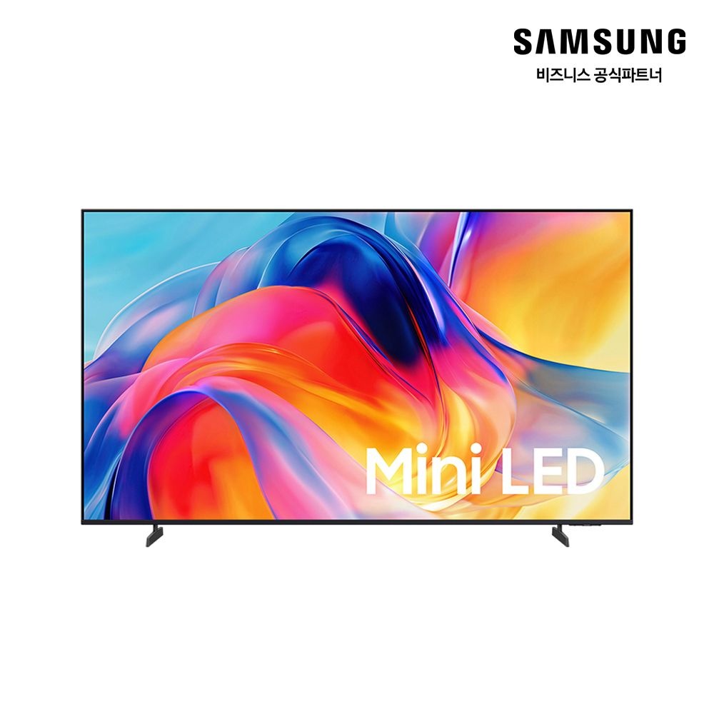 삼성전자 삼성전자 [카드추가할인][무료설치] 삼성 2026 Mini LED 4K QLED AI 스마트 TV KU55MH75AFXKR 138cm 55인치 스마트티비 1등급 스탠드형