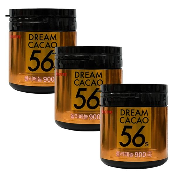 롯데웰푸드 롯데 드림카카오 56% 86g 3개 탕비실 사무실 초코 당충전