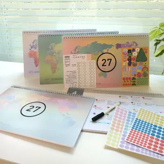 건망증GMZ 2027 월드와이드 스케줄러 v.19
