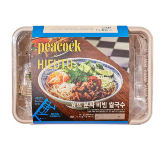 피코크 효뜨 분짜 비빔 쌀국수 740g