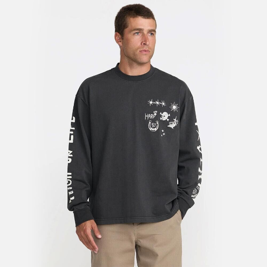 RVCA X DANI MILLER HIGH ON LIFE 긴팔 티셔츠 (VG31LT057PTK)CA