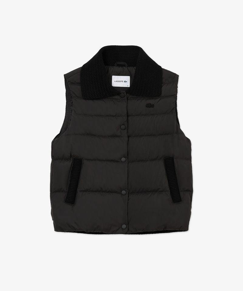 라코스테 LACOSTE 여성 스웨터 카라 다운 베스트 BF422E-56N 031