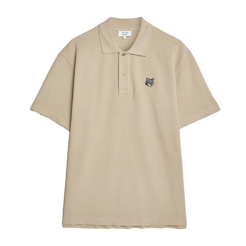 26SS 메종키츠네 폭스 헤드 컴포트 폴로 티 리프 PM00210KP0001 0450